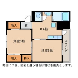 ヴィラナリー愛知川Ⅰの物件間取画像